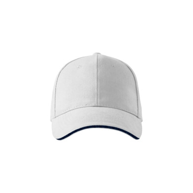 Casquette unisex Sandwich 6P 306 - blanc