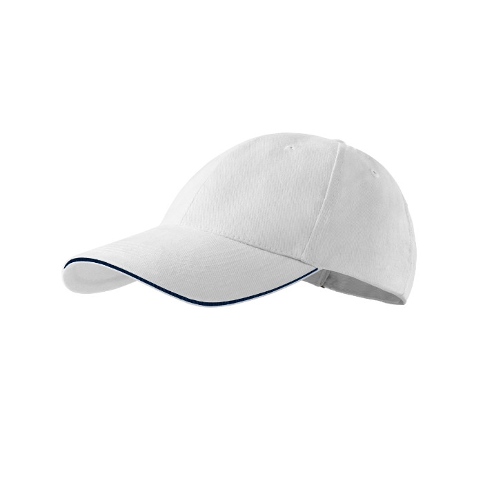 Casquette unisex Sandwich 6P 306 - blanc