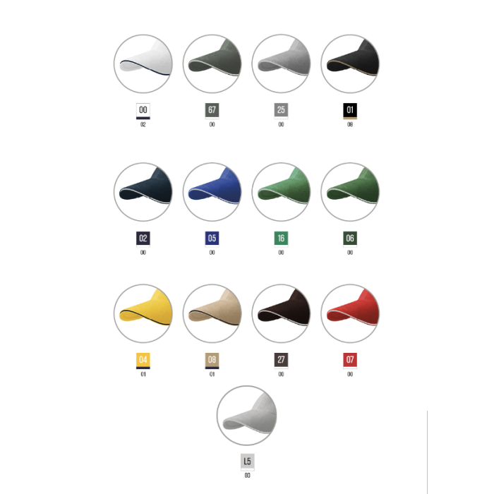 Casquette unisex Sandwich 6P 306 - blanc