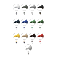 Casquette unisex Sandwich 6P 306 - blanc