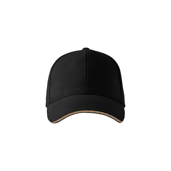 Casquette unisex Sandwich 6P 306 - noir