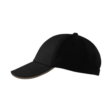 Casquette unisex Sandwich 6P 306 - noir