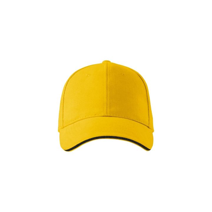 Casquette unisex Sandwich 6P 306 - jaune