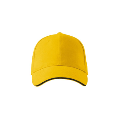 Casquette unisex Sandwich 6P 306 - jaune