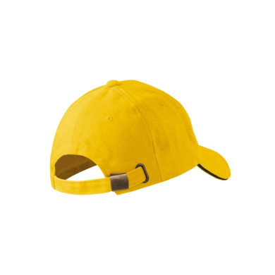 Casquette unisex Sandwich 6P 306 - jaune