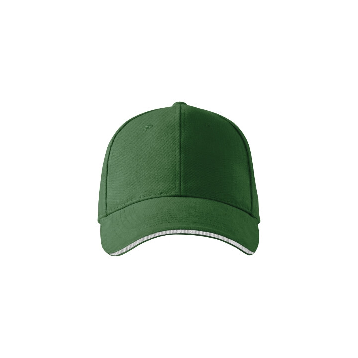 Casquette unisex Sandwich 6P 306 - vert bouteille