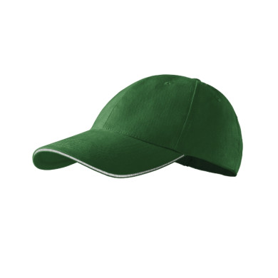 Casquette unisex Sandwich 6P 306 - vert bouteille