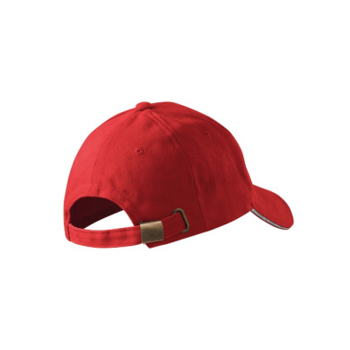 Casquette unisex Sandwich 6P 306 - rouge