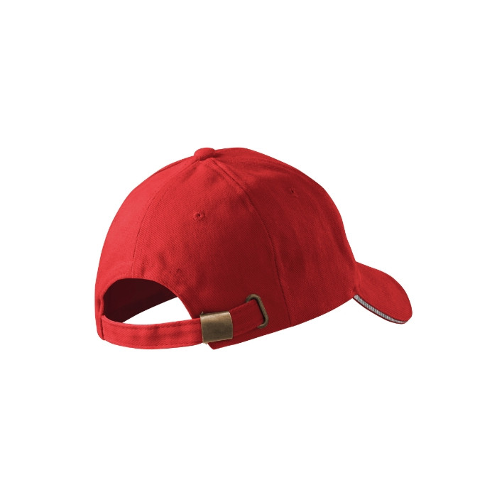 Casquette unisex Sandwich 6P 306 - rouge