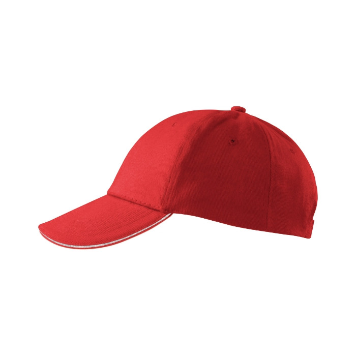 Casquette unisex Sandwich 6P 306 - rouge