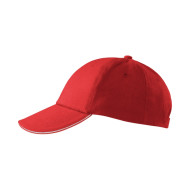 Casquette unisex Sandwich 6P 306 - rouge