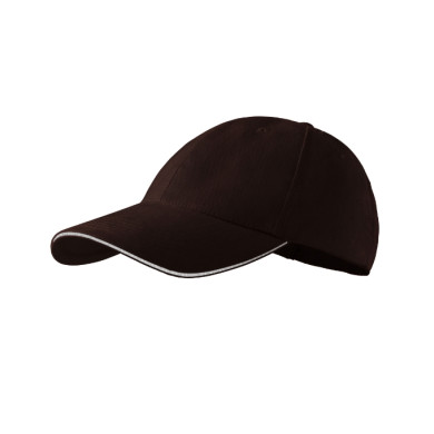 Casquette unisex Sandwich 6P 306 - café
