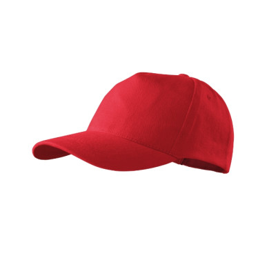 Casquette unisex 5P 307 - rouge