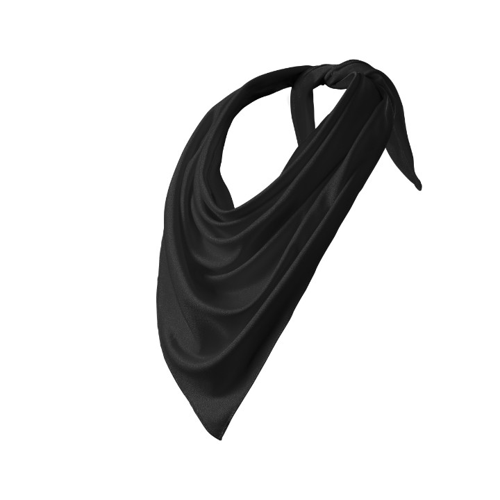 Foulard unisex/enfant Relax 327 - noir