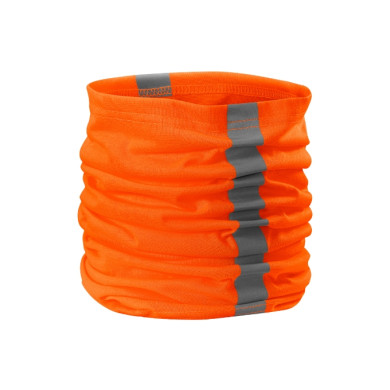 Foulard unisex HV Twister 3V8 - orange fluorescent