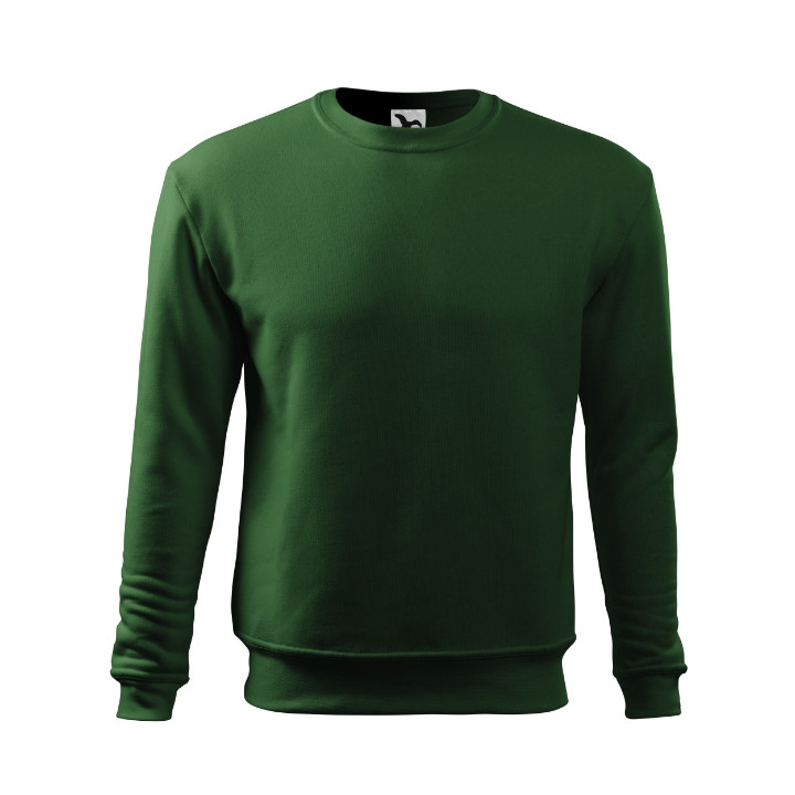 Sweatshirt homme/enfant Essential 406 - vert bouteille