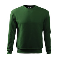 Sweatshirt homme/enfant Essential 406 - vert bouteille