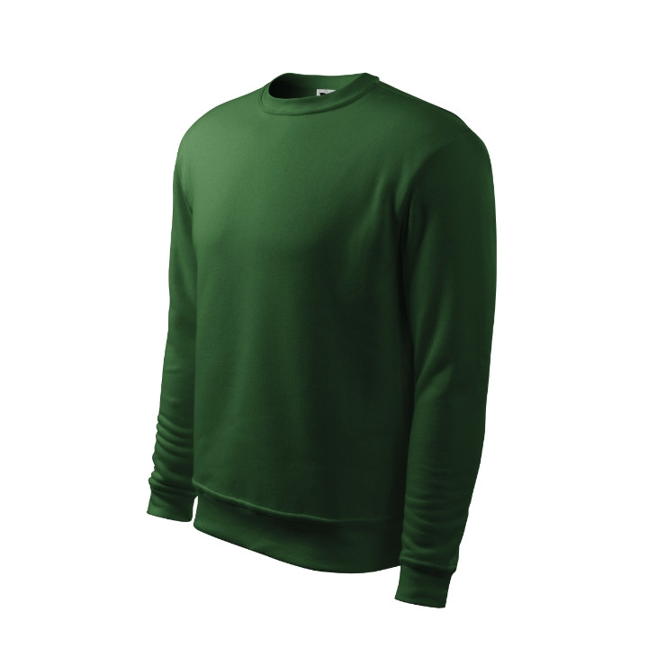 Sweatshirt homme/enfant Essential 406 - vert bouteille
