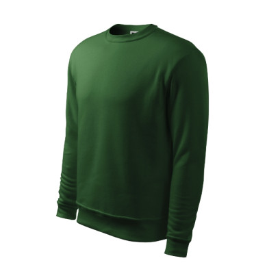 Sweatshirt homme/enfant Essential 406 - vert bouteille