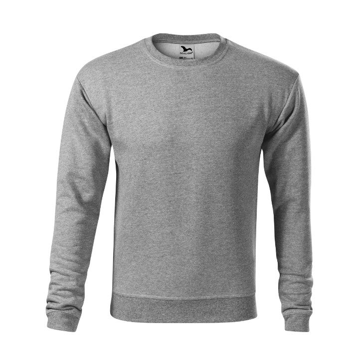 Sweatshirt homme/enfant Essential 406 - gris chiné foncé