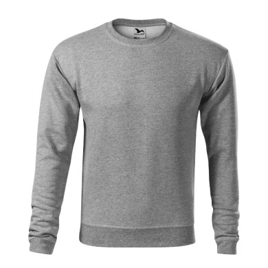 Sweatshirt homme/enfant Essential 406 - gris chiné foncé
