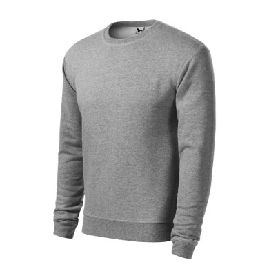 Sweatshirt homme/enfant Essential 406 - gris chiné foncé