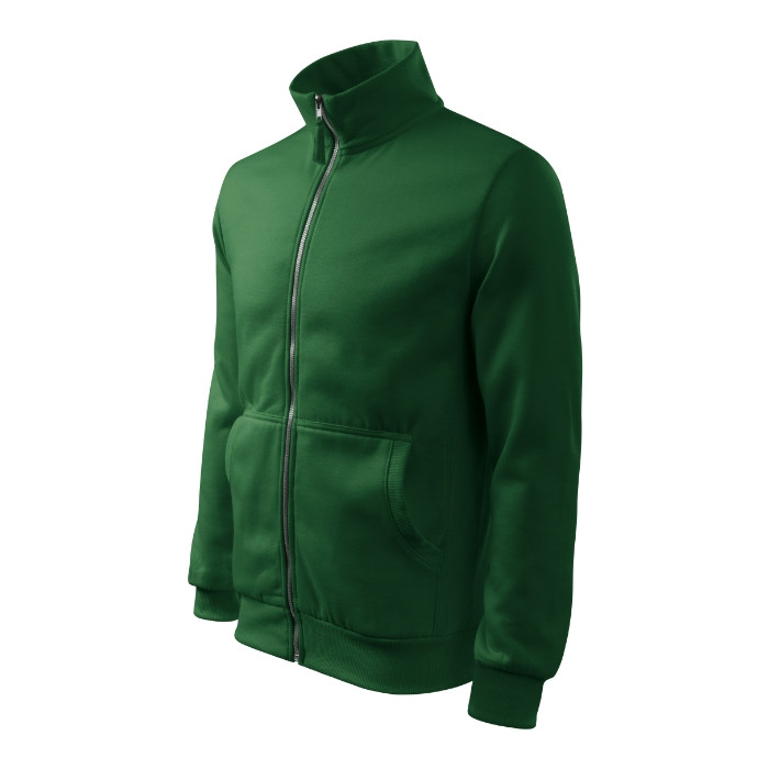 Sweatshirt homme Adventure 407 - vert bouteille