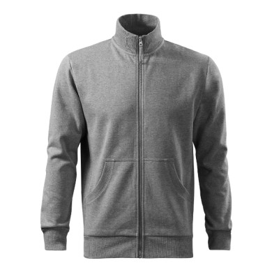Sweatshirt homme Adventure 407 - gris chiné foncé