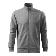 Sweatshirt homme Adventure 407 - gris chiné foncé