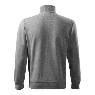 Sweatshirt homme Adventure 407 - gris chiné foncé