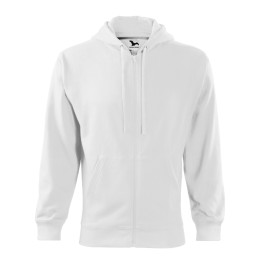 Sweatshirt homme Trendy Zipper 410 - blanc