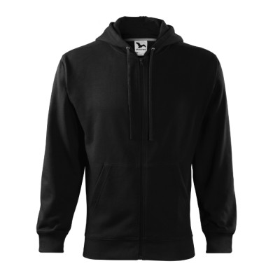 Sweatshirt homme Trendy Zipper 410 - noir