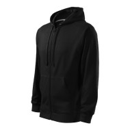 Sweatshirt homme Trendy Zipper 410 - noir
