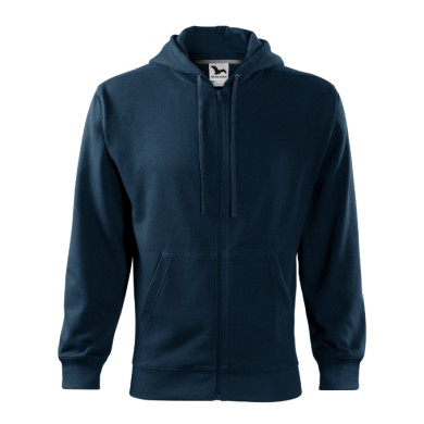 Sweatshirt homme Trendy Zipper 410 - bleu marine
