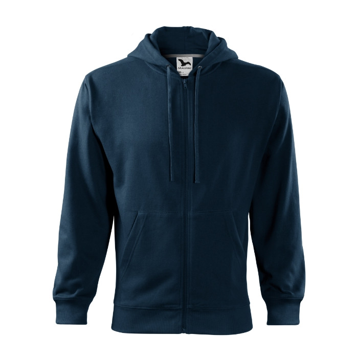 Sweatshirt homme Trendy Zipper 410 - bleu marine