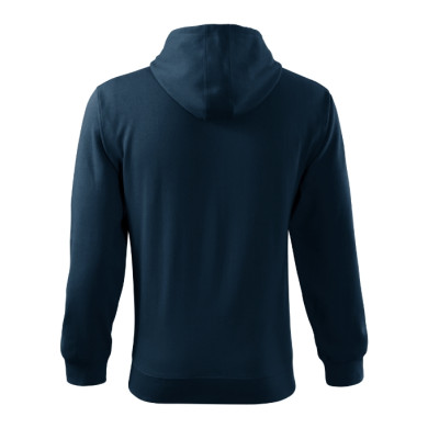 Sweatshirt homme Trendy Zipper 410 - bleu marine