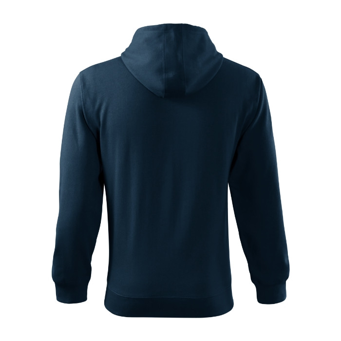 Sweatshirt homme Trendy Zipper 410 - bleu marine