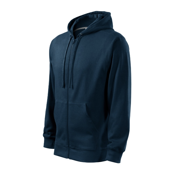 Sweatshirt homme Trendy Zipper 410 - bleu marine