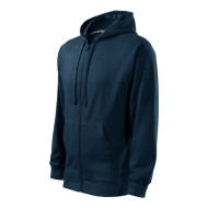 Sweatshirt homme Trendy Zipper 410 - bleu marine