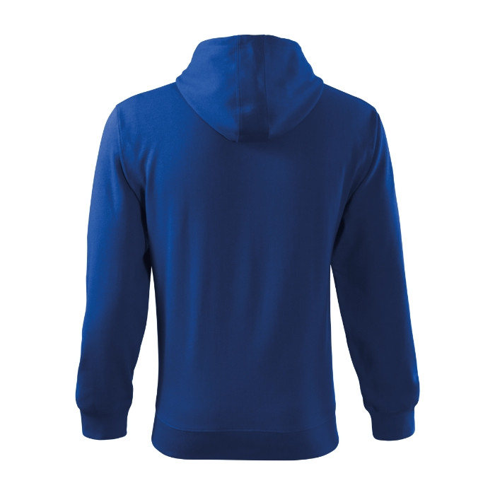 Sweatshirt homme Trendy Zipper 410 - bleu royal