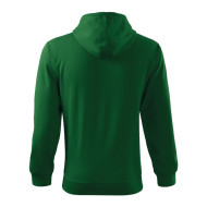 Sweatshirt homme Trendy Zipper 410 - vert bouteille