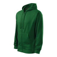 Sweatshirt homme Trendy Zipper 410 - vert bouteille