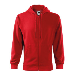 Sweatshirt homme Trendy Zipper 410 - rouge