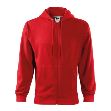 Sweatshirt homme Trendy Zipper 410 - rouge
