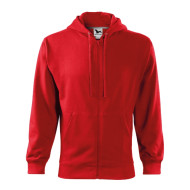 Sweatshirt homme Trendy Zipper 410 - rouge