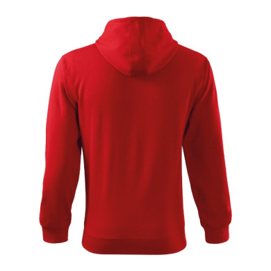 Sweatshirt homme Trendy Zipper 410 - rouge