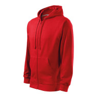 Sweatshirt homme Trendy Zipper 410 - rouge