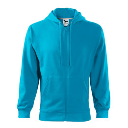 Sweatshirt homme Trendy Zipper 410 - turquoise