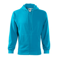 Sweatshirt homme Trendy Zipper 410 - turquoise