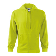 Sweatshirt homme Trendy Zipper 410 - lime